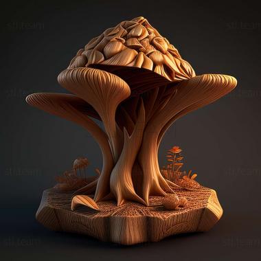 3D модель 3д модель гриба (STL)